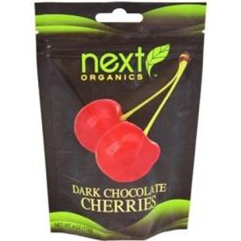 Next Organics Cherries Dark Chocolate Covered 113g