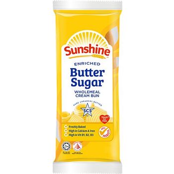 Sunshine Butter Sugar Cream Bun 65g