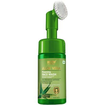 Wow Skin Science Aloe vera Face Wash With Brush 150ml