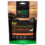 Nutripe Dog Raw Freeze Dried Treats Toppers Joint & Mobility Care 50g