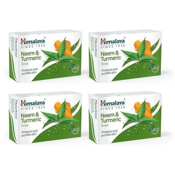 Himalaya Soap Neem And Turmeric 4pcs 75g
