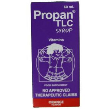 Propan TLC Orange Flavor Syrup Vitamins 120mL