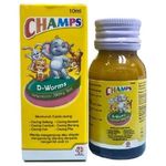 Champs D Worms 200mg Suspension 10ml