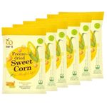 Wel-B Freeze Dried Sweet Corn Multi Pack 6pcs 15g