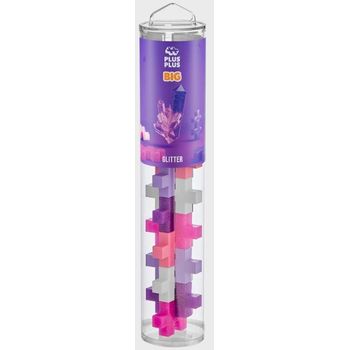 Plus Plus Tube BIG Glitter Mix 15pcs