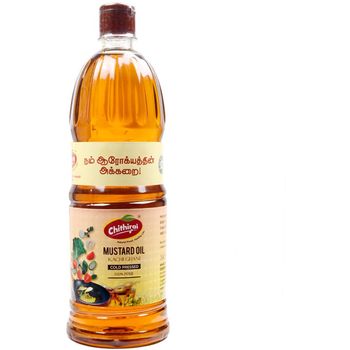 Chithirai Mustard Oil Kachi Ghani 1l