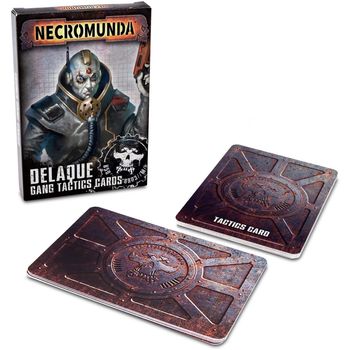 Games Workshop Necromunda: Delaque Gang Tactics Cards