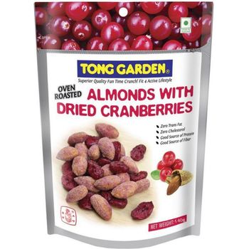 Tong Garden Almonds with Dried Cranberries 140g