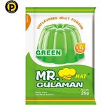 Mr Hat Gulaman Jelly Powder Mix Green 25g
