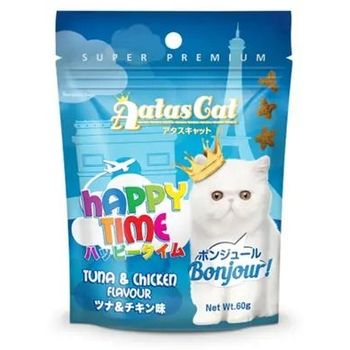 Aatas Cat Happy Time Bonjour Tuna And Chicken 60g