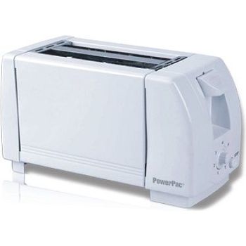 PowerPac Ppt02 2 Slice Bread Toaster Popup
