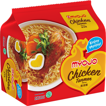 Myojo Noodles Chicken Tanmen 5 x 79g