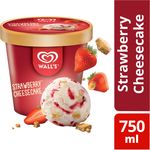 Wall’s Selection Ice Cream Tub Strawberry Cheesecake
