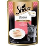Sheba Chicken Premium Loaf Fine Gravy Food for Kitten 70g