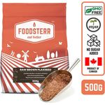 Foodsterr Raw Brown Flaxseed 500g