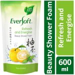 Eversoft Beauty Shower Foam Refill Refresh And Energise