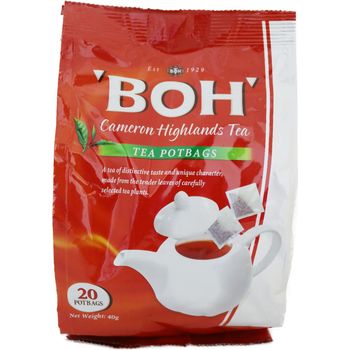 Boh Tea Pot Bags 2g 20pcs