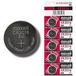 Maxell Cr2016 3v Lithium Cell Battery 5pcs Per Pack