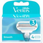 Gillette Venus Smooth Blades Refill 4 Pack