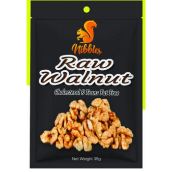 Nibbles Premium Raw Walnuts 35g