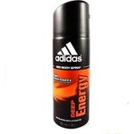 Adidas Deep Energy Coty Deodorant And Body Spray 150ml