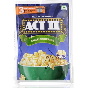 Act II Chilli Surprise Instant Popcorn 41g