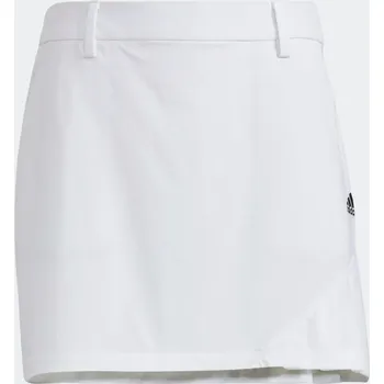 Adidas Women Golf 3 Stripes Pleated Skirt XS White