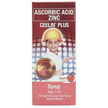 CEELIN PLUS Ascorbic Acid Zinc 120ml Syrup