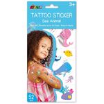 Avenir Tattoo Sticker Sea Animal