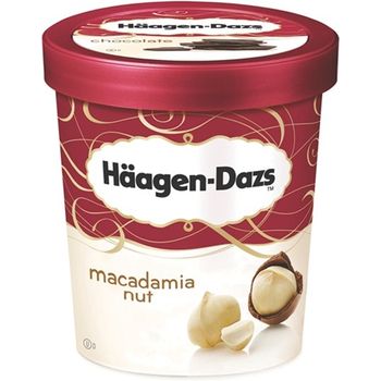 Haagen-Dazs Macadamia Nut Ice Cream Pint 473ml