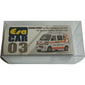 Era Car Special 03 Suzuki Every Hong Kong Mini Ambulance A709 Sealed 1:64