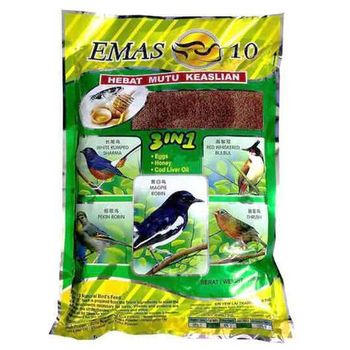Emas 10 3in1 Natural Bird's Feed Fine 500g