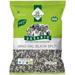24 Mantra Organic Dal Urad Black Split Pouch 500g