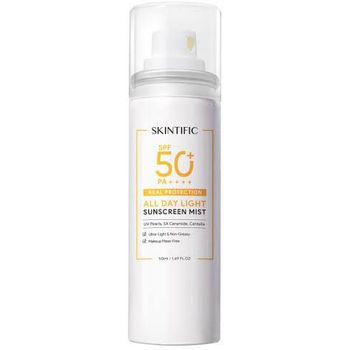 Skintific All Day Light Sunscreen Mist SPF 50 120ml