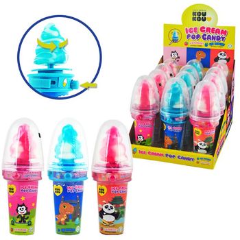 KouKou Love Ice Cream Pop Candy 22g (Assorted Design, 1 Piece)