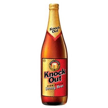 Knock Out Strong Bottle Beer 650ml