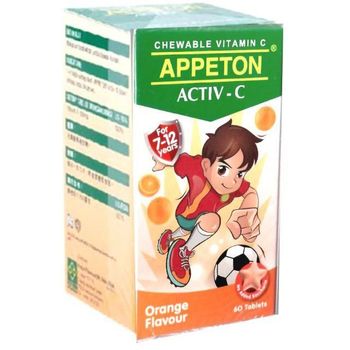 Appeton Activ C 100mg Orange 60 Tablets