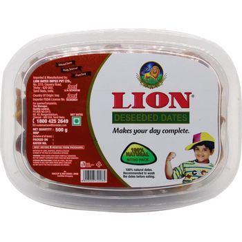 Lion Dates Deseeded 500g