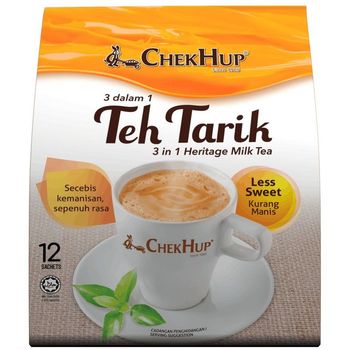 Chek Hup 3-in-1 Teh Tarik Less Sweet 35g X 12 sachets