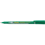 Pentel Slim Permanent Marker Pen Extra Fine Point Green