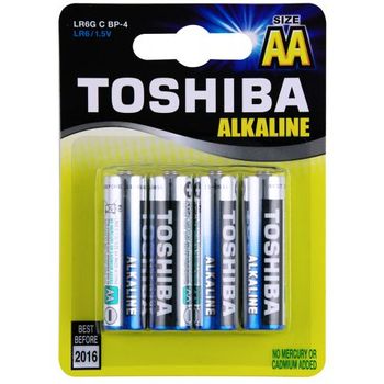 Toshiba Battery AA 4 pcs 15g