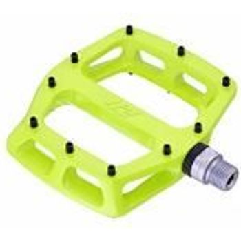 DMR V12 Flat MTB Pedals 9 16 Alloy Platform Lemon Lime