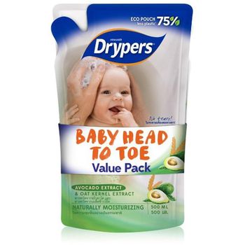 Drypers Baby Head To Toe Avocado 500ml