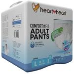 HEART2HEART L PANTS COMFORT#FIT ADULT 8+2PCS, 30"-39"