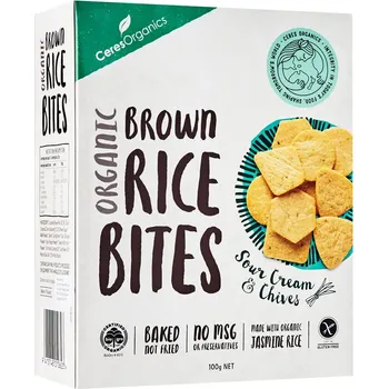 Ceres Organics Organic Brown Rice Bites