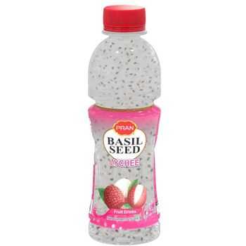 Pran Basil Seed Drinks Litchi 250ml