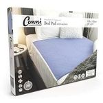 Conni Reusable Bed Pads with Tuck Ins Mauve Purple