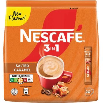 Nescafe 3 in 1 Instant Coffee - Salted Caramel (17g x 20)