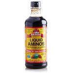Bragg Liquid Aminos All Purpose Seasoning  Soy Sauce Alternative  Gluten Nogmos Kosher Certified 16oz