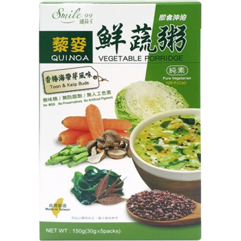 Smile99 Vegetable Porridge Toon Kelp Buds 150g